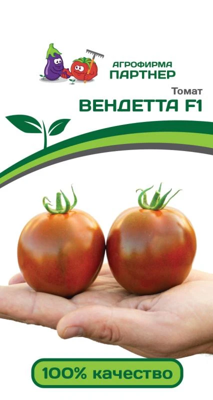 Партнер Томат ВЕНДЕТТА F1 ^(5шт) 2-ной пак, изображение 0
