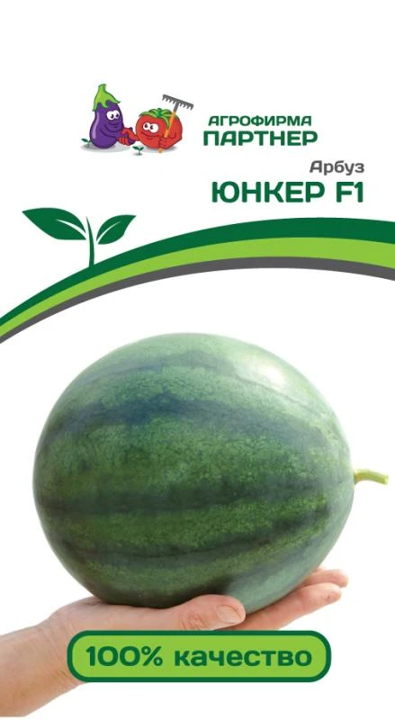 Партнер Арбуз ЮНКЕР F1 ^(5шт) 2-ной пак, изображение 0